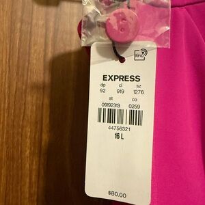 Express Fuchsia Relaxed Trousers